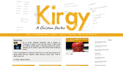 Desktop Screenshot of kirgy.co.uk